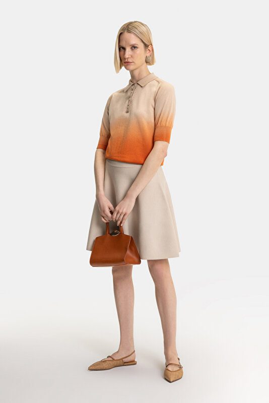 BEIGE SKIRT