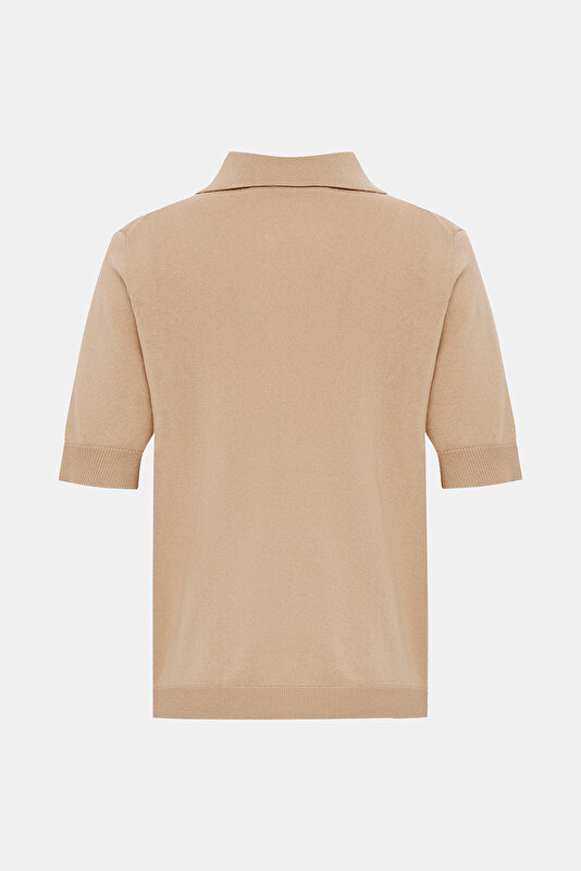 CAMEL POLO YAKA TRİKO 4