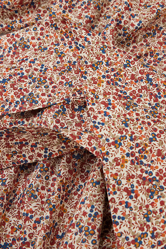 MULTICOLOR 3/4 SLEEVES DRESS 4
