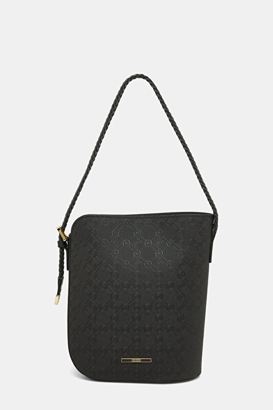 BLACK MONOGRAM BAG