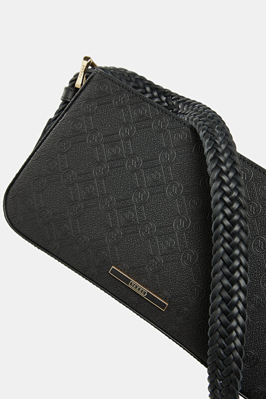 BLACK MONOGRAM BAG 4