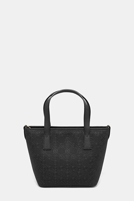 BLACK MONOGRAM BAG 4