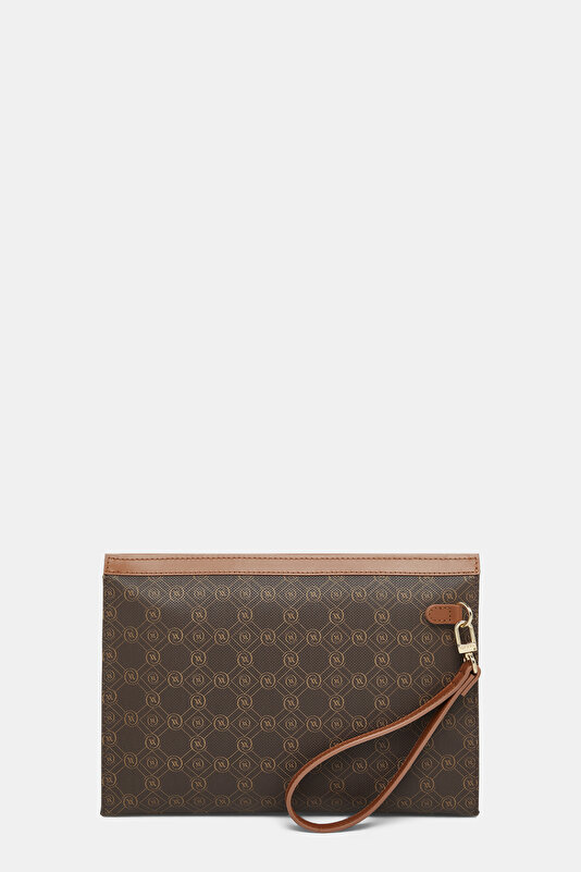 CAMEL MONOGRAM BAG 3