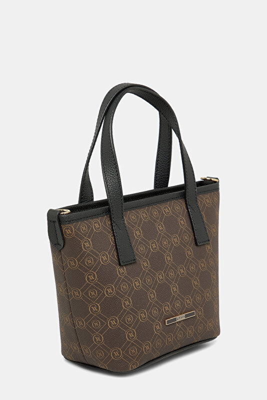 BLACK MONOGRAM BAG 3