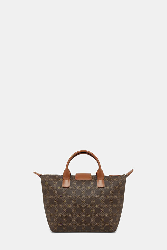 CAMEL MONOGRAM BAG 4