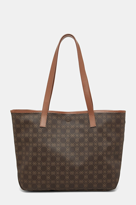 CAMEL MONOGRAM BAG