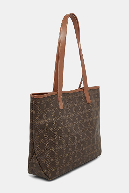 CAMEL MONOGRAM BAG 2