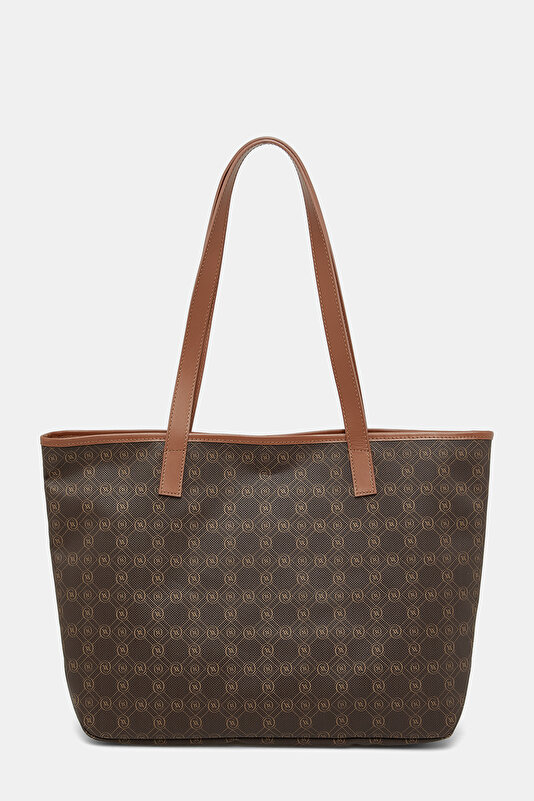 CAMEL MONOGRAM BAG 3