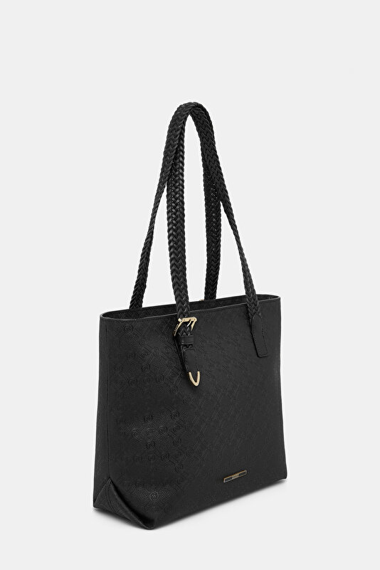 BLACK MONOGRAM BAG 2
