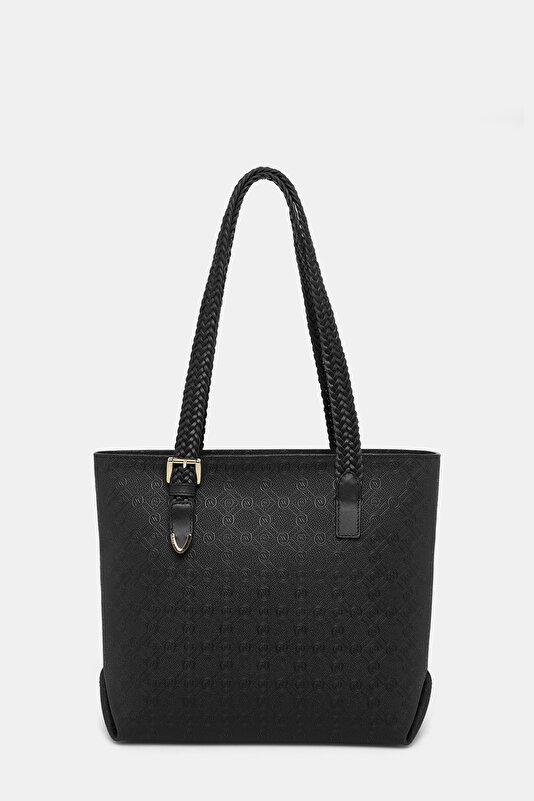 BLACK MONOGRAM BAG 3