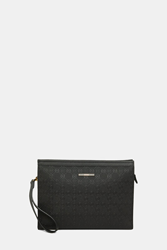 BLACK MONOGRAM BAG