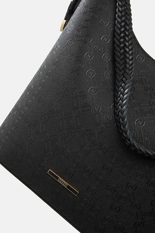 BLACK MONOGRAM BAG 4