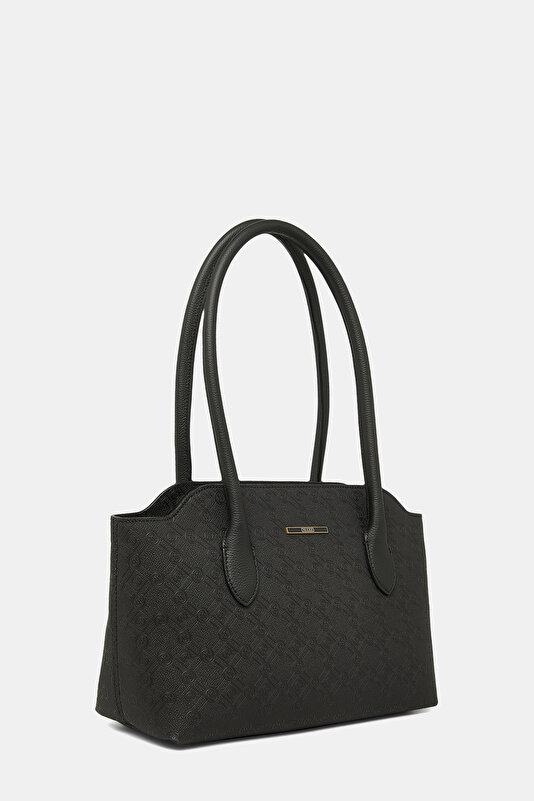 BLACK MONOGRAM BAG 2