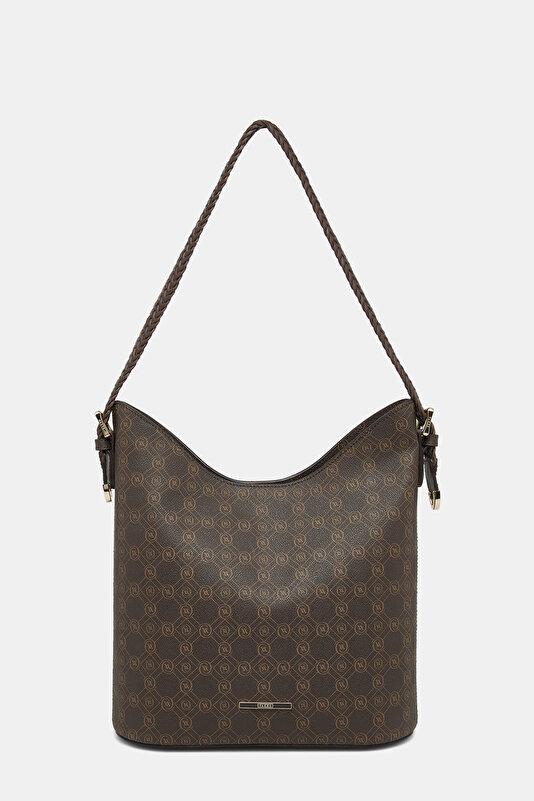 KAHVE MONOGRAM ÇANTA