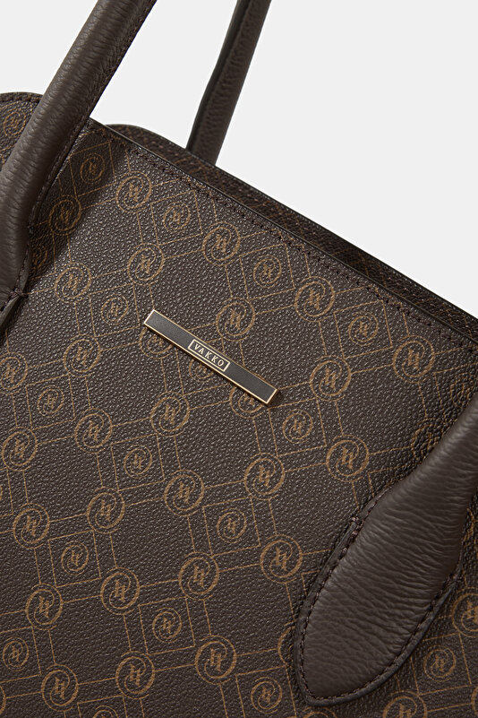 BEIGE MONOGRAM BAG 4
