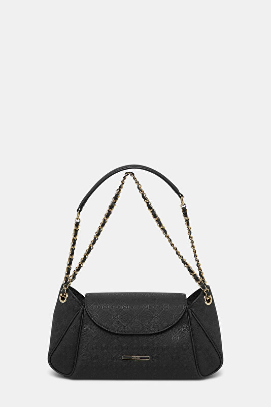 BLACK MONOGRAM BAG