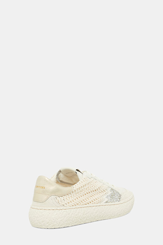 ECRU LEATHER SHOE 3
