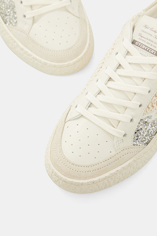 ECRU LEATHER SHOE 4