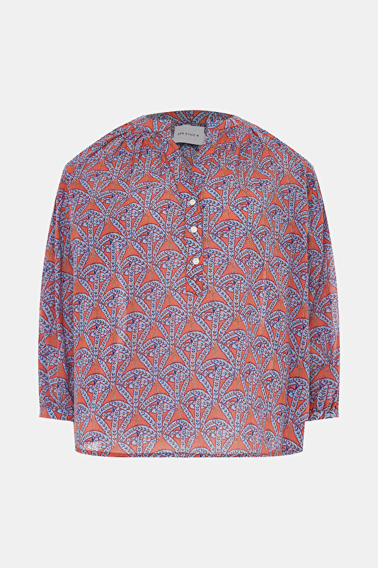 ORANGE BLOUSE