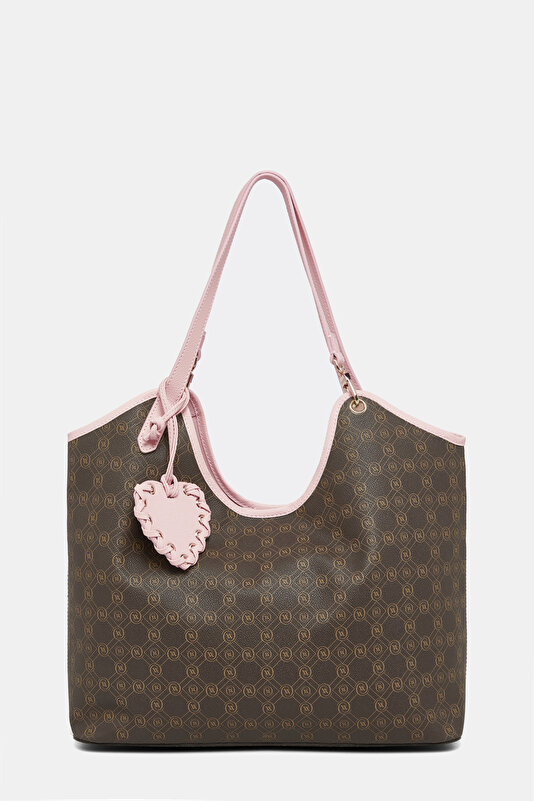 KAHVE MONOGRAM ÇANTA