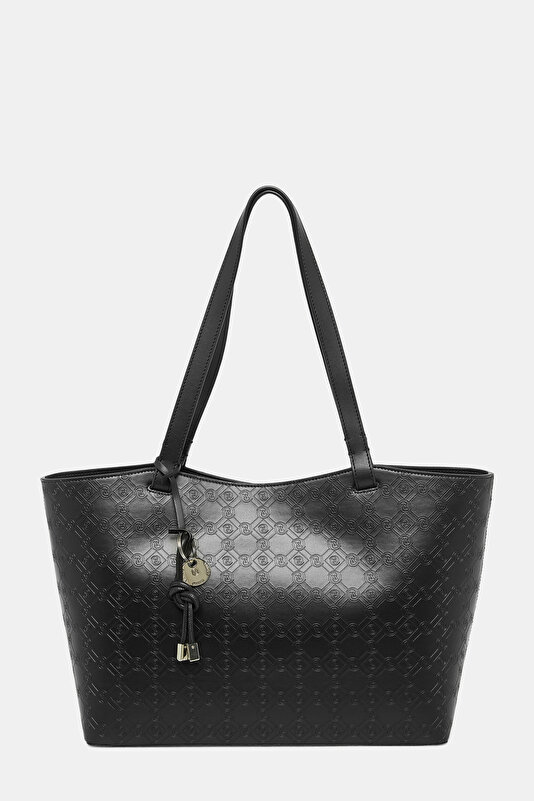 BLACK MONOGRAM BAG