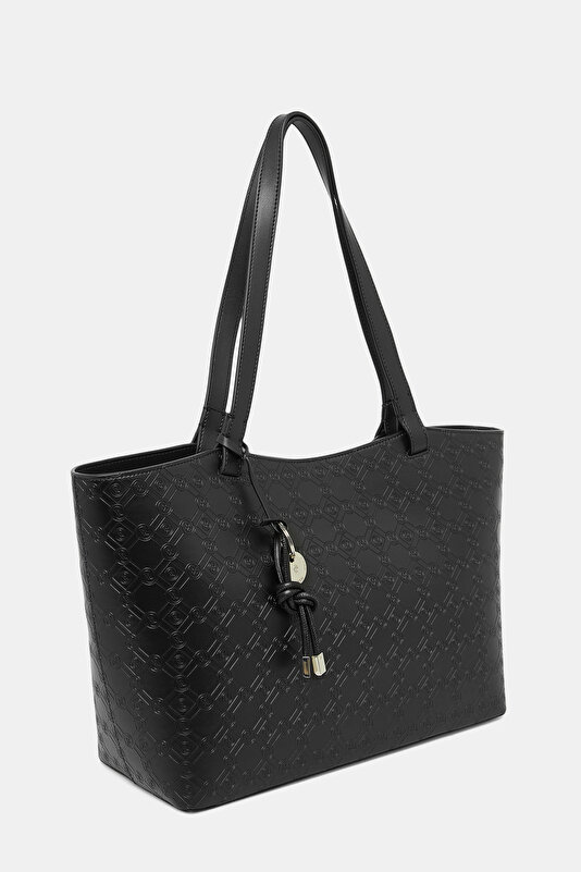 BLACK MONOGRAM BAG 2