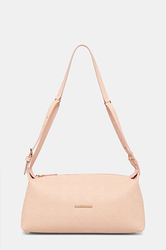 POWDER MONOGRAM LEATHER BAG