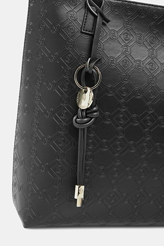 BLACK MONOGRAM BAG 4