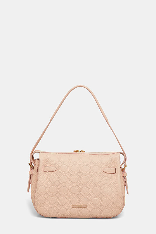 POWDER MONOGRAM LEATHER BAG