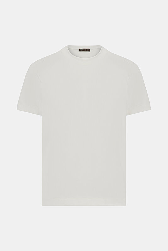 O YAKALI KISA KOL T-SHIRT