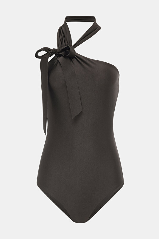 DARK BROWN SWIMSUIT