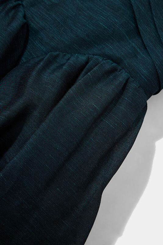 DARK GREEN DRESS 4