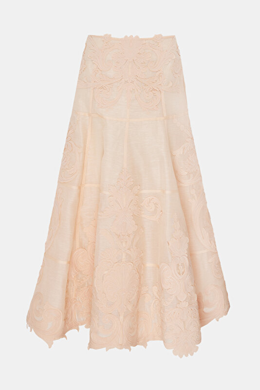 LIGHT ORANGE SKIRT 4