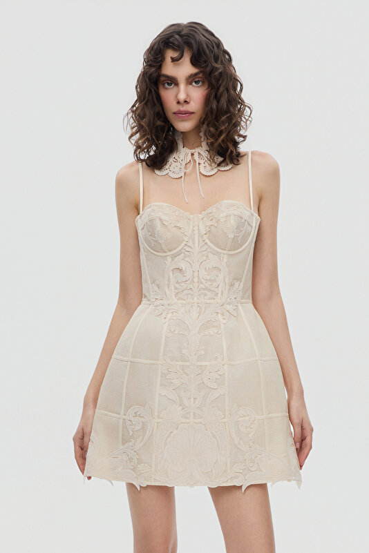CREAM DRESS 2