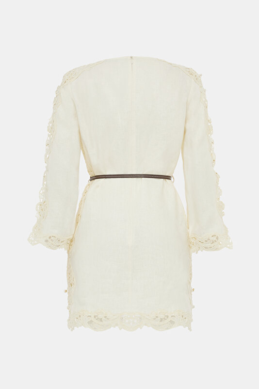 CREAM DRESS 4