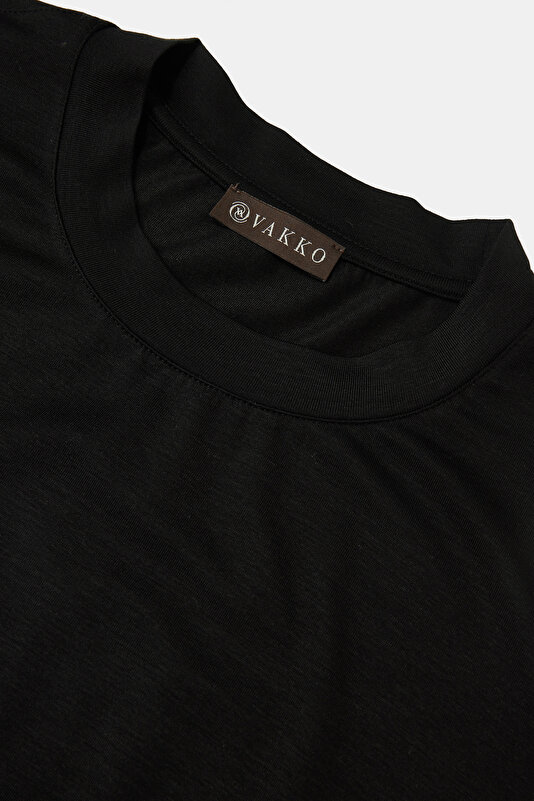 BLACK BICYCLE COLLAR LONG SLEEVE TSHIRT 3
