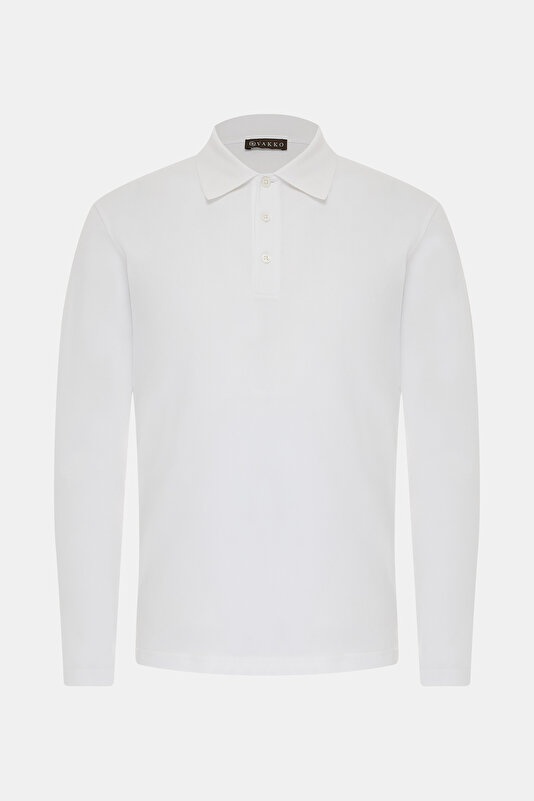 UZUN KOL POLO YAKA T-SHIRT
