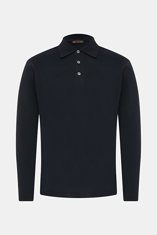 UZUN KOL POLO YAKA T-SHIRT