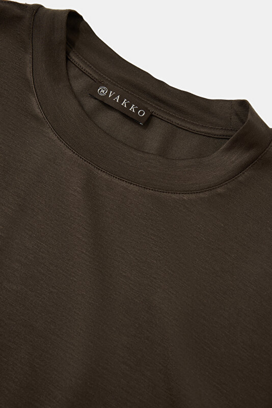 BROWN BICYCLE COLLAR LONG SLEEVE TSHIRT 3