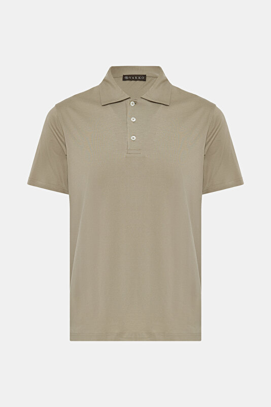 STONE COLOR SHORT SLEEVE TSHIRT