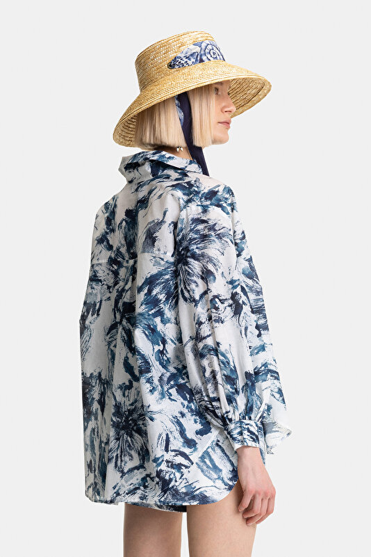 NAVY BLUE LONG SLEEVE SHIRT 2