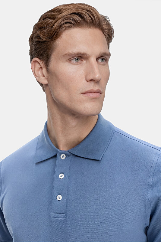 POLO DÜĞMELİ YAKA KISA KOL T-SHIRT 3