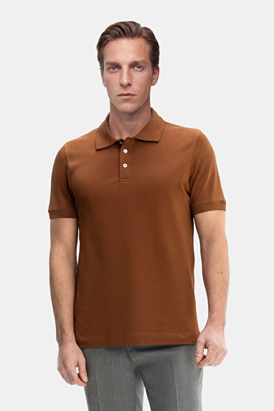 POLO DÜĞMELİ YAKA KISA KOL T-SHIRT