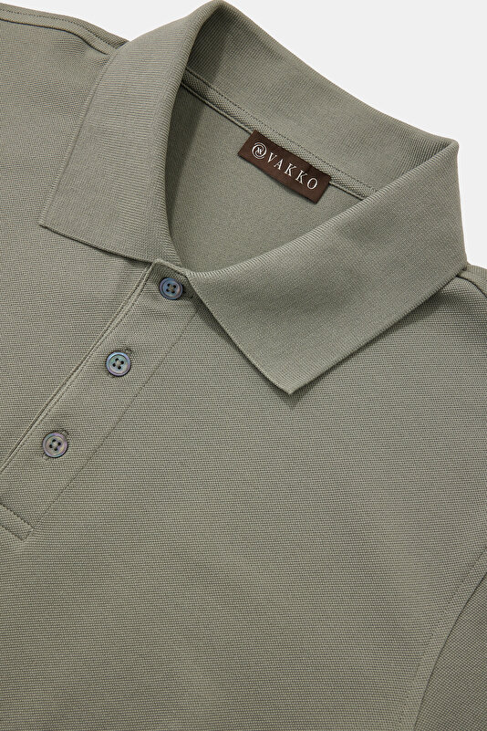 MINT POLO NECK SHORT SLEEVE TSHIRT 3