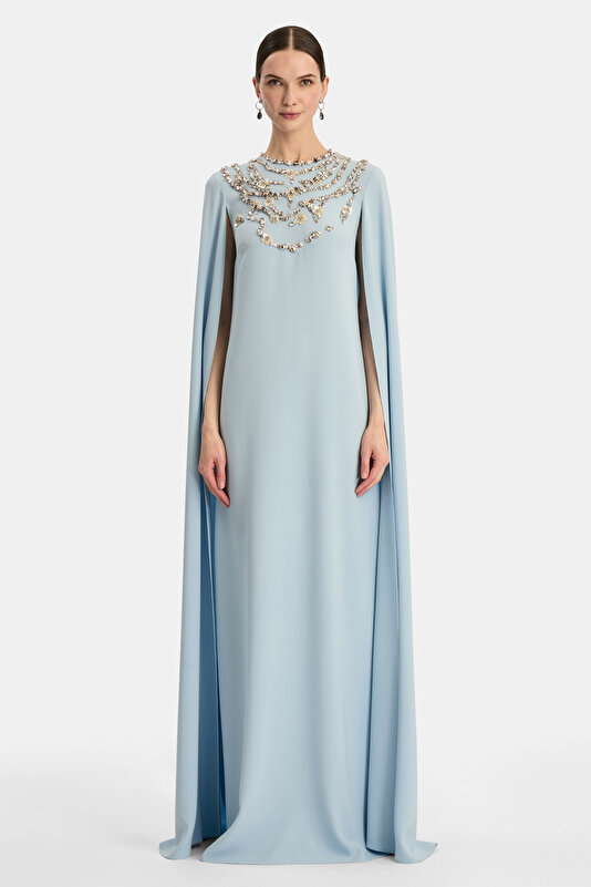 AÇIK MAVİ KAFTAN