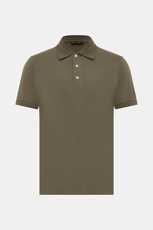 DÜĞMELİ POLO YAKA KISA KOL T-SHIRT