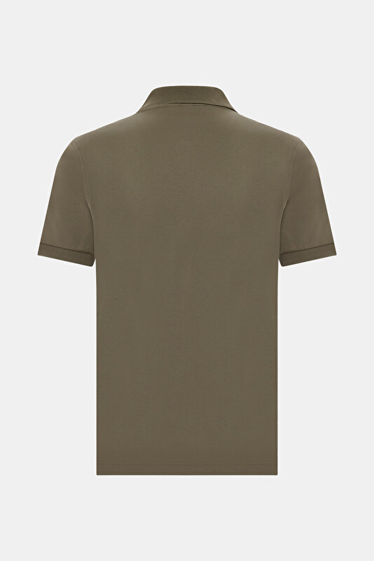 DÜĞMELİ POLO YAKA KISA KOL T-SHIRT 2