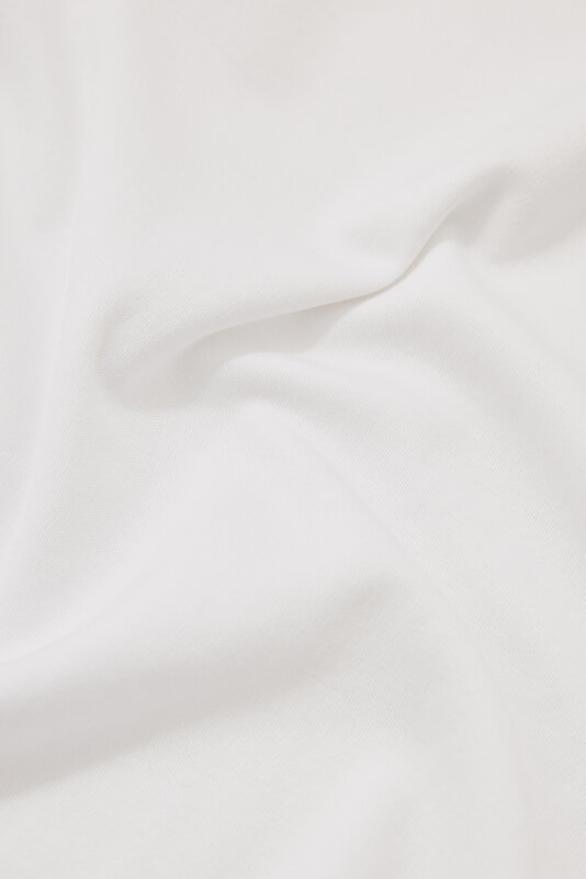 WHITE POLO NECK SHORT SLEEVE TSHIRT 4