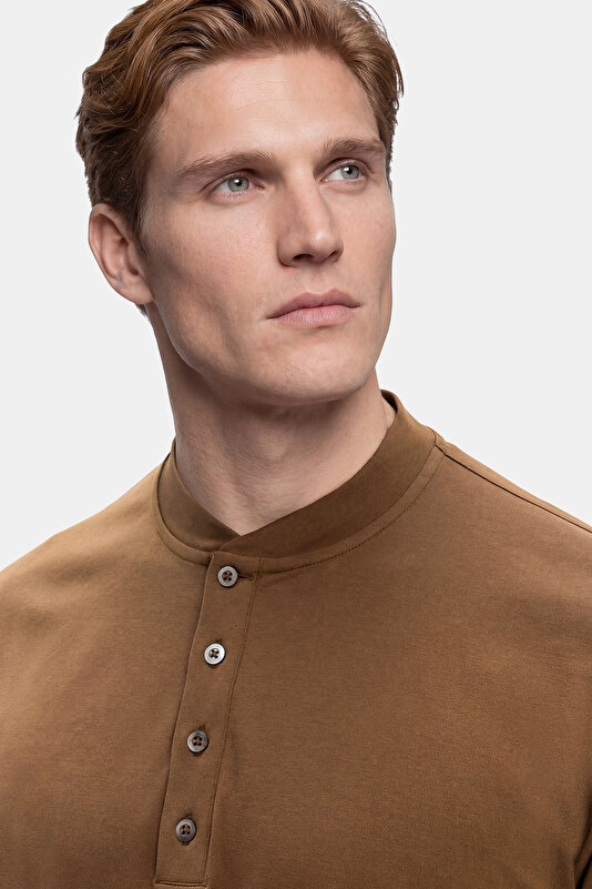 DÜĞMELİ POLO YAKA KISA  KOL T-SHIRT 3
