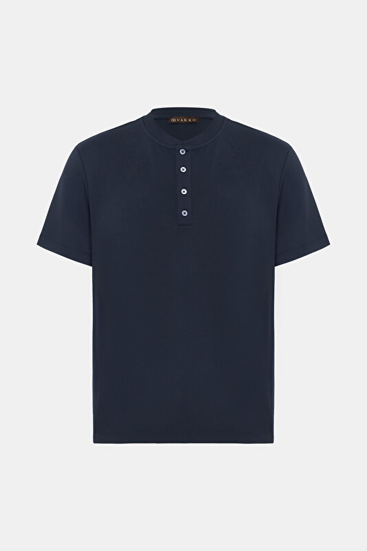 DÜĞMELİ POLO YAKA KISA  KOL T-SHIRT